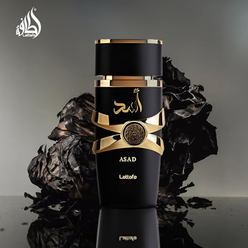 Lattafa Perfumes Asad for Unisex Eau de Parfum Spray  3 4 Ounce