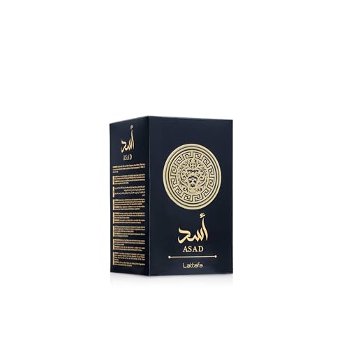 Lattafa Perfumes Asad for Unisex Eau de Parfum Spray  3 4 Ounce
