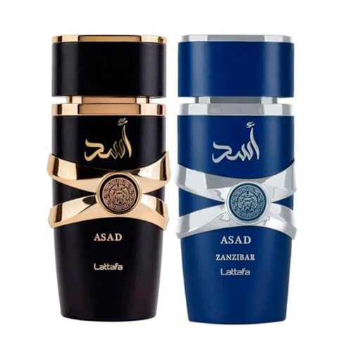 Lattafa Perfumes Asad for Unisex Eau de Parfum Spray  3 4 Ounce