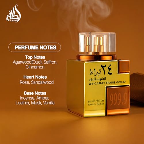 Lattafa Perfumes Badee Al Oud  Oud for Glory for Unisex Eau de Parfum Spray  3 4 Ounce