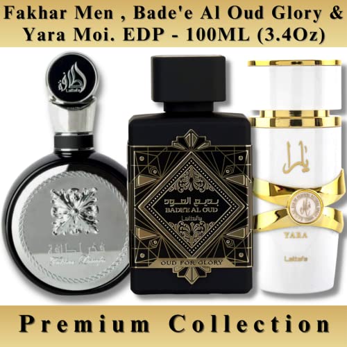 Lattafa Perfumes Badee Al Oud  Oud for Glory for Unisex Eau de Parfum Spray  3 4 Ounce