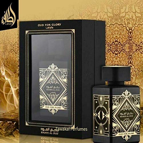Lattafa Perfumes Badee Al Oud  Oud for Glory for Unisex Eau de Parfum Spray  3 4 Ounce