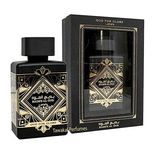 Lattafa Perfumes Badee Al Oud  Oud for Glory for Unisex Eau de Parfum Spray  3 4 Ounce