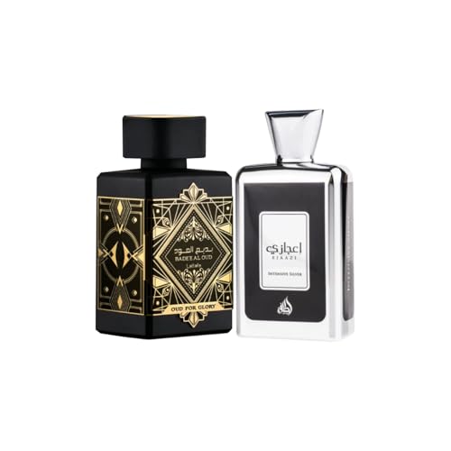 Lattafa Perfumes Badee Al Oud for Unisex 4 Piece Eau de Parfum Gift Set  Oud for Glory   Sublime   Amethyst   Honor & Glory  3 4 Ounce/100 ml each