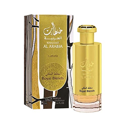 Lattafa Perfumes Shaheen Gold for Unisex Eau de Parfum Spray  3 4 Ounce