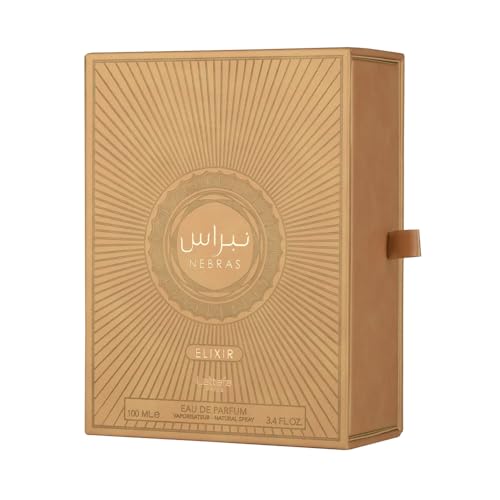 Lattafa Pride Nebras Elixir EDP 100 ml/3 4Oz   Sweet & Creamy Gourmand Unisex   Vanilla  Musk & Sugar Cane