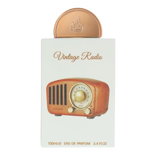 Lattafa Pride Vintage Radio for Unisex Eau de Parfum Spray  3 4 Ounce / 100 ml