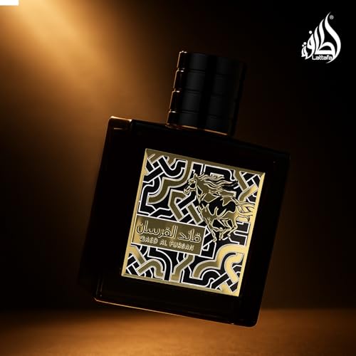 Lattafa Qaed Al Fursan for Men Eau de Parfum Spray  3 04 Ounce