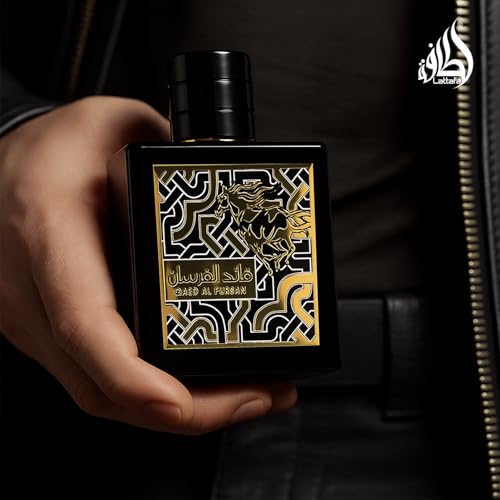 Lattafa Qaed Al Fursan for Men Eau de Parfum Spray  3 04 Ounce