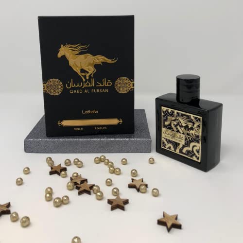Lattafa Qaed Al Fursan   Oriental  Fruity  Fresh  Amber Wood   Eau de Parfum Long Lasting Fragrance for Unisex  3 40 Ounce / 100 ml