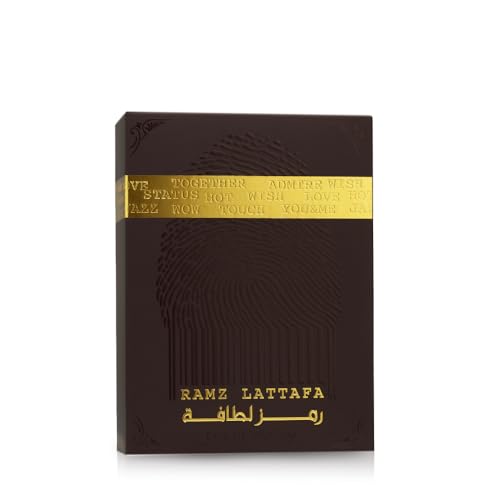 Lattafa Ramz Gold for Unisex Eau de Parfum Spray 3 4 Ounce