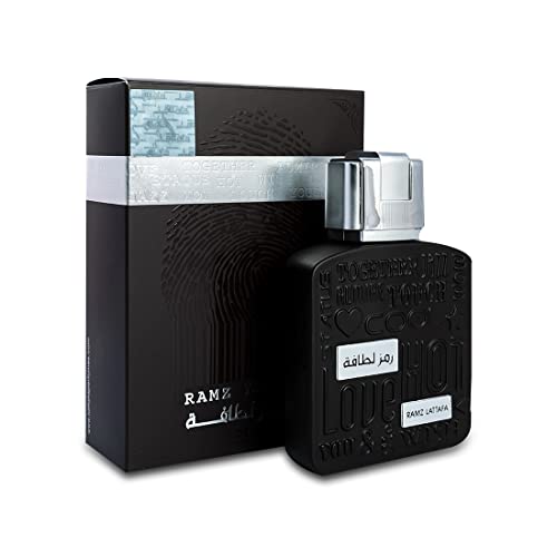 Lattafa Ramz Silver for Unisex Eau de Parfum Spray  3 4 Ounce / 100 ml