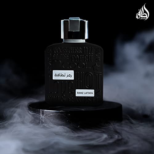 Lattafa Ramz Silver for Unisex Eau de Parfum Spray  3 4 Ounce / 100 ml