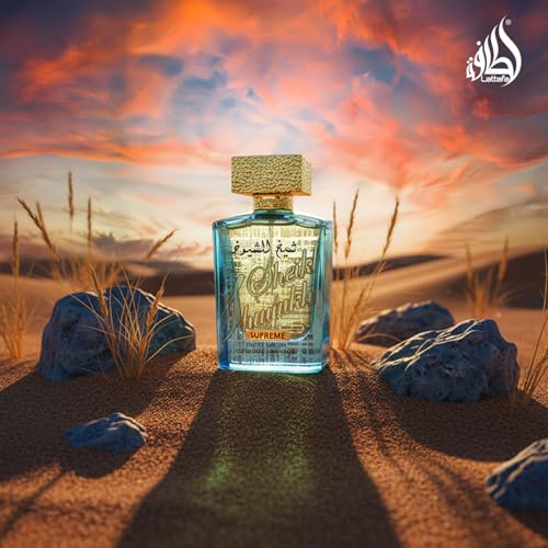 Lattafa Sheikh Al Shuyukh Supreme   Spicy  Sweet  Woody  Amber   Eau de Parfum Spray Long Lasting Fragrance for Unisex  3 4 Ounce / 100 ml