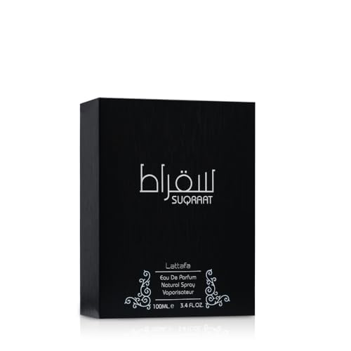 Lattafa Suqraat   Fresh  Spicy  Aromatic  Woody   Eau de Parfum Long Lasting Fragrance for Men  3 4 Ounce / 100 ml