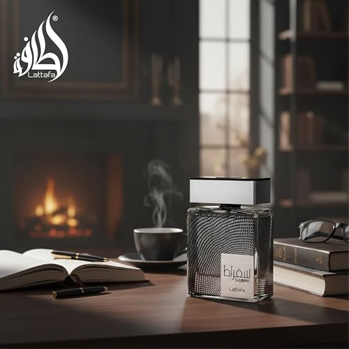Lattafa Suqraat   Fresh  Spicy  Aromatic  Woody   Eau de Parfum Long Lasting Fragrance for Men  3 4 Ounce / 100 ml