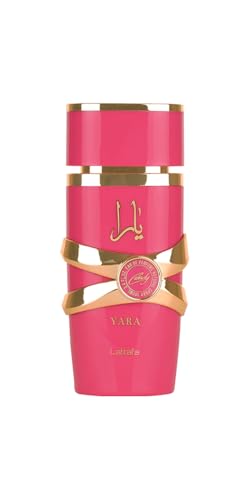 Lattafa Yara Candy   Vanilla  Fruity  Citrus  Floral   Eau de Parfum Long Lasting Fragrance for Women  3 40 Ounce / 100 ml