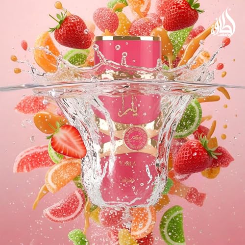 Lattafa Yara Candy   Vanilla  Fruity  Citrus  Floral   Eau de Parfum Long Lasting Fragrance for Women  3 40 Ounce / 100 ml
