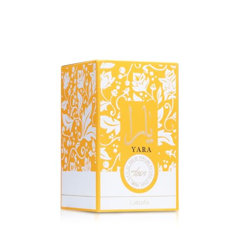 Lattafa Yara Tous   Tropical  Fruity  Floral  Vanilla   Eau de Parfum Long Lasting Fragrance for Women  3 40 Ounce / 100 ml
