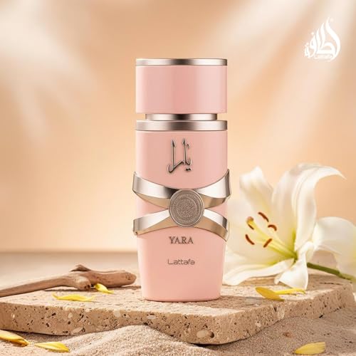 Lattafa Yara   Vanilla  Gourmand  Fruity  Floral   Eau de Parfum Long Lasting Fragrance for Women  3 40 Ounce / 100 ml