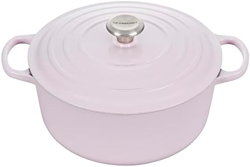 Le Creuset Enameled Cast Iron Signature Round Dutch Oven  13 25 qt   Cerise
