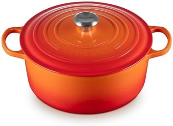 Le Creuset Enameled Cast Iron Signature Round Dutch Oven  13 25 qt   Cerise