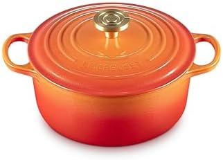 Le Creuset Enameled Cast Iron Signature Round Dutch Oven  13 25 qt   Cerise