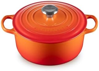 Le Creuset Enameled Cast Iron Signature Round Dutch Oven  13 25 qt   Cerise