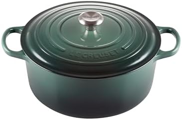 Le Creuset Enameled Cast Iron Signature Round Dutch Oven  13 25 qt   Cerise
