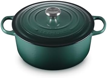 Le Creuset Enameled Cast Iron Signature Round Dutch Oven  13 25 qt   Cerise