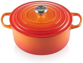 Le Creuset Enameled Cast Iron Signature Round Dutch Oven  13 25 qt   Cerise