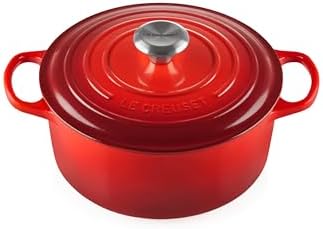 Le Creuset Enameled Cast Iron Signature Round Dutch Oven  13 25 qt   Cerise