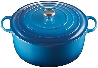 Le Creuset Enameled Cast Iron Signature Round Dutch Oven  13 25 qt   Cerise