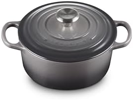 Le Creuset Enameled Cast Iron Signature Round Dutch Oven  13 25 qt   Cerise