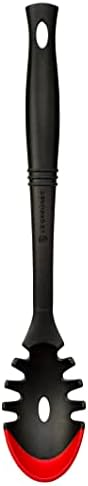 Le Creuset Revolution Bi Material Saute Spoon  13 5 x 2 5  Cerise