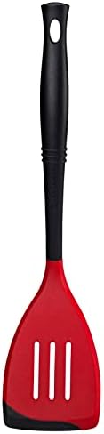 Le Creuset Revolution Bi Material Slotted Spatula  13 5 x 2 5  Cerise