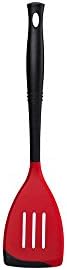 Le Creuset Revolution Bi Material Slotted Spatula  13 5 x 2 5  Cerise