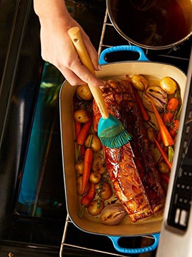 Le Creuset Silicone Craft Series Basting Brush  10 1/2 x 2 1/8  Cerise