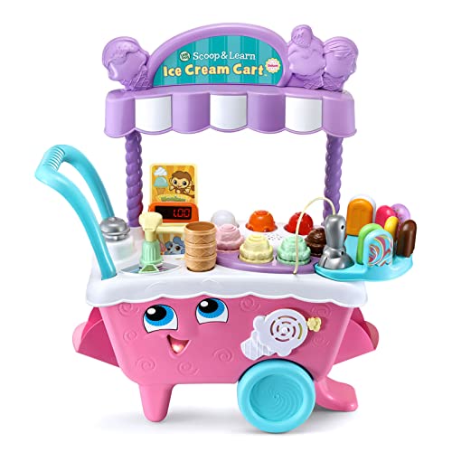 LeapFrog Scoop and Learn Ice Cream Cart Deluxe  Frustration Free Packaging   Pink