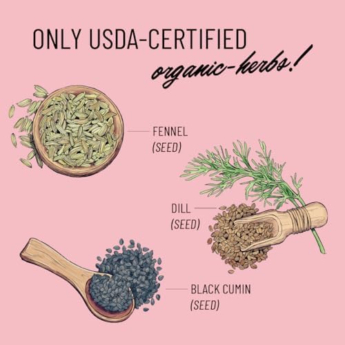 Legendairy Milk Pump Princess Lactation Supplement   Breastfeeding Supplements for Milk Supply Increase and Milkflow   Organic Black Cumin  Fennel and Dill Seeds  Fenugreek Free   60 Capsules