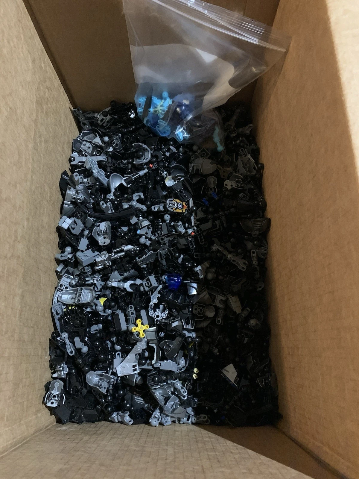 Lego 50 Pieces Random Bionicle Technic And Hero Factory Parts Bulk Genuine