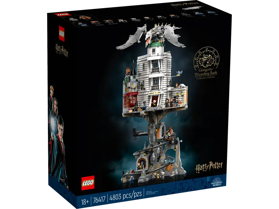 Lego  Harry Potter 76417 Gringotts  Wizard Bench   Collector s Edition
