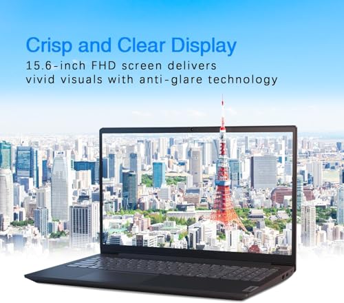 Lenovo Nueva computadora portátil comercial V15 2025 • Procesador Intel Celeron N5100 de 4 núcleos • 16 GB de RAM • SSD de 1 TB • Pantalla FHD de 15.6 (1920 x 1080) • Luz azul baja • Ethernet RJ-45