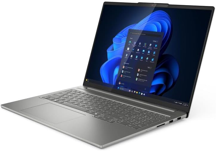 Lenovo 2026 Laptop   IdeaPad Pro 5   16 2880x1800   AMD 6 Core Ryzen AI 5 340   NVIDIA GeForce RTX 5050   16GB LPDDR5   512GB SSD   Windows 11 Home   Wi Fi 7   BT 5 4   Backlit KB   Webcam   Grey