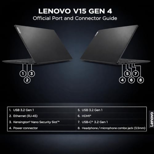 Lenovo 2026 V15 Business Laptop with Microsoft Office 365  AMD 7000 Series Ryzen CPU  Beats Intel i7 1160G7   15 6 FHD IPS Display  16GB RAM  256GB SSD  RJ 45  Windows 11 Pro  WOWPC USB  No Mouse