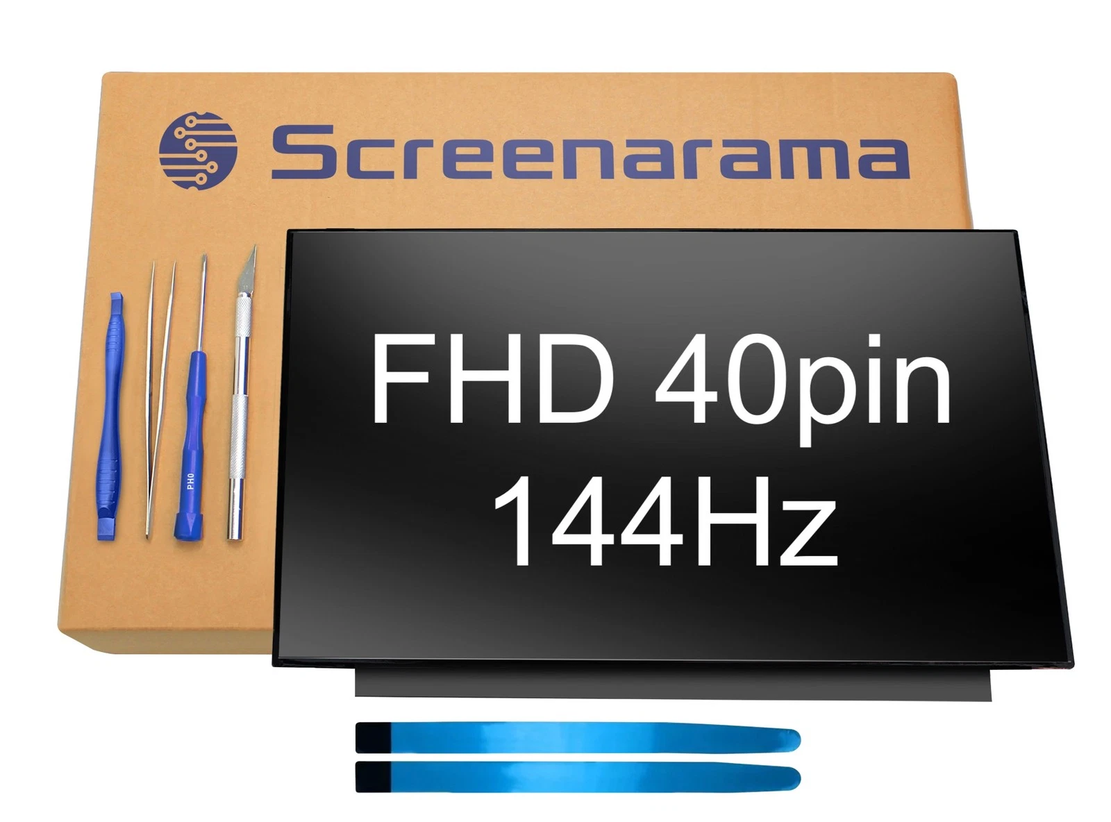 Pantalla LCD IPS Lenovo 5D11H30599 SD11H30603 NE156FHM-NX3 V18.0 de 144 Hz + herramientas