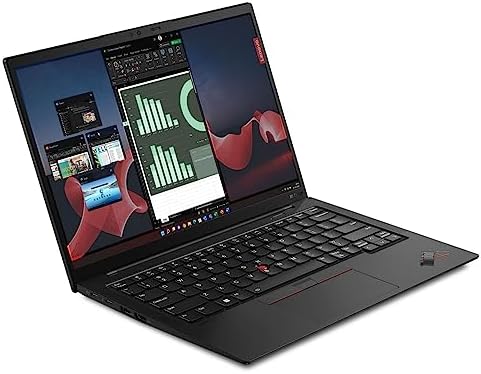 Lenovo Gen 11 ThinkPad X1 Carbon Laptop with Intel Core i7 1365U vPro Processor  14 WUXGA 100  sRGB Non Touch Display  32GB LPDDR5 RAM  1TB Gen4 Performance SSD  Thunderbolt  and Windows 11 Pro