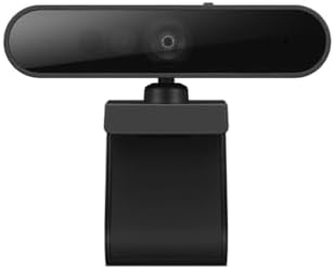 Lenovo HD 1080p Webcam  300 FHD   Black w/ 95  Wide Angle  360  Rotation Pan & Tilt  Dual Microphones  Privacy Shutter