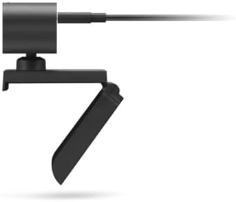Lenovo HD 1080p Webcam  300 FHD   Black w/ 95  Wide Angle  360  Rotation Pan & Tilt  Dual Microphones  Privacy Shutter