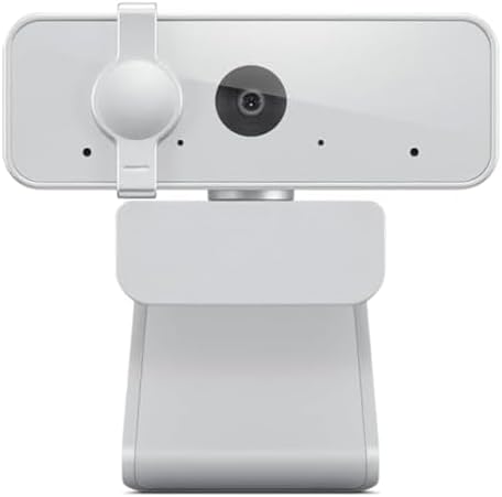 Lenovo HD 1080p Webcam  300 FHD   Black w/ 95  Wide Angle  360  Rotation Pan & Tilt  Dual Microphones  Privacy Shutter